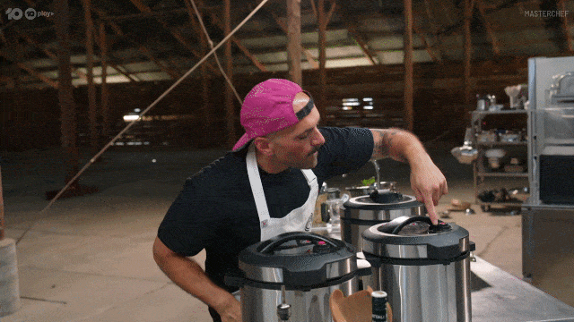 Steam Cook GIF by MasterChefAU