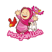 Child Islam Sticker by Afrakids