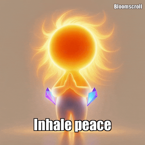 Wisdom Breath GIF by Bloomscroll
