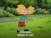 hey arnold nicksplat GIF