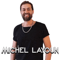 Michel Layoun Sticker by NR Dizayn & Event