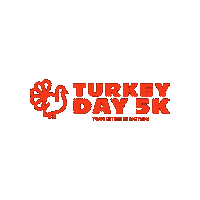 Turkey Day Sticker by Twin Cities In Motion