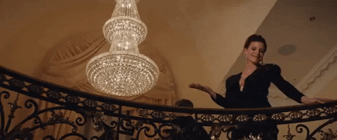 Jessica Chastain Stairs GIF by Molly’s Game