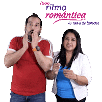 RitmoRomantica amor romance radio amigos Sticker