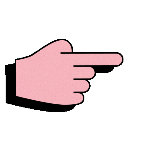 lebigtamtam hand here tamtam lebigtamtam Sticker