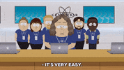 apple explaining GIF by South Park 