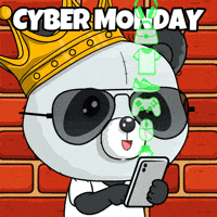 Happy Shopping GIF by PandaPals