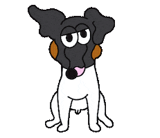 Japanese Terrier トイレ Sticker