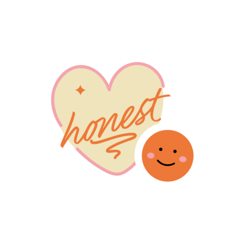 Behonest Sticker by Ginger Milk Natural Care