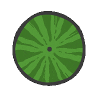 Fight Fruit Sticker