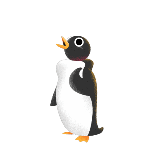 DontbeaTosser giphyupload angry penguin ocean Sticker
