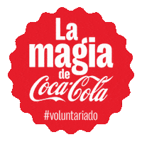 ccep cocacola ccep lamagiadecocacola voluntarioscococacola Sticker