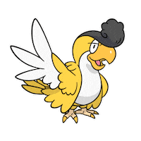 Yellowfeather Sticker by Pokémon