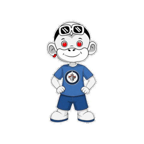 Winnipeg Jets Win Sticker by Zhot
