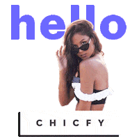 fashion hello Sticker by Chicfy