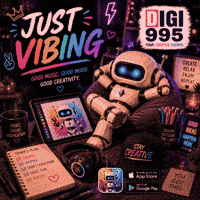 Vibing Good Vibes GIF by Digi 995