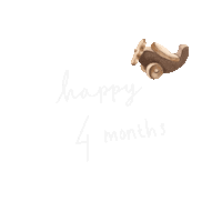4 Months Baby Sticker