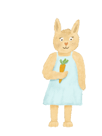 Easter Bunny Spring Sticker