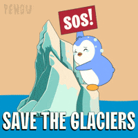 Melting Climate Change GIF by Pudgy Penguins
