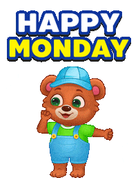 Good Morning Happy Dance Sticker by Lucas and Friends by RV AppStudios