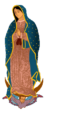 Santa Maria Guadalupe Sticker