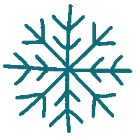 Christmas Snow Sticker