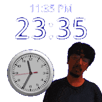 11 Pm Sticker