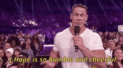 John Cena J Hope Is So Humble And Cheerful GIF by Kids' Choice Awards