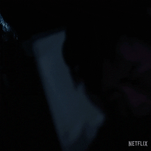 Scared Hiding GIF by NETFLIX