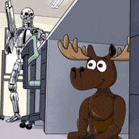 Scared Nft GIF by DoYouMoose