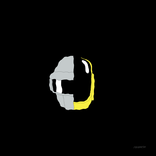 daft punk fox GIF by Animation Domination High-Def