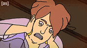 Scared Oh No GIF by Adult Swim
