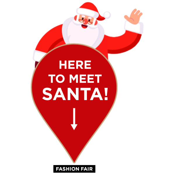 MacerichCorp christmas santa santa claus black friday Sticker