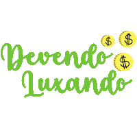 Luxo Moeda Sticker