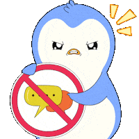 Penguin Chatting Sticker by Pudgy Penguins