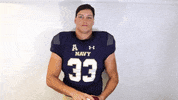 Navy Football Carter Bankston GIF by Navy Athletics