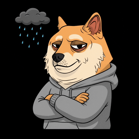 Sad Shiba Inu GIF by Doge Pound