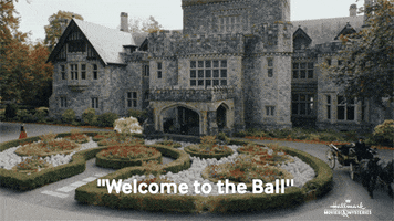Ball Mansion GIF by Hallmark Movies & Mysteries