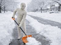 Snow Freezing GIF by 1X Technologies
