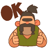 moustache ok Sticker by Almost a Hero