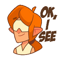 I See Nod Sticker by Almost a Hero