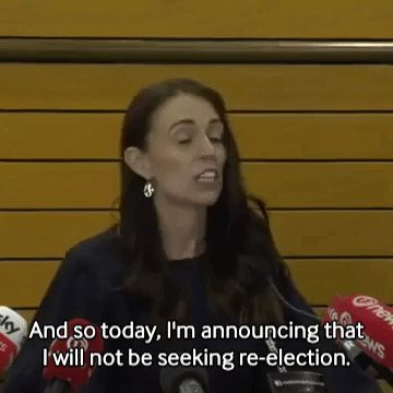 New Zealand PM Jacinda Ardern Resigns
