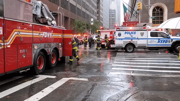 Emergency Crews Respond to Helicopter Crash Landing in Manhattan