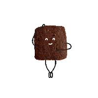 designerjaei artist vegan character cookie Sticker