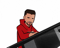 lugan3d animation animated character alone GIF