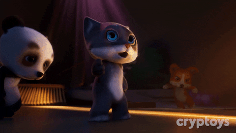 Cryptoys giphyupload wow explore wonder GIF