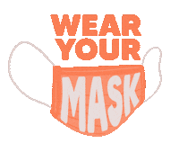 Corona Mask Sticker