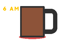 winkanimation coffee sticker coffee time winkanimation Sticker