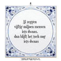 Nl Spreuk Sticker by Tegelspreuken.nl