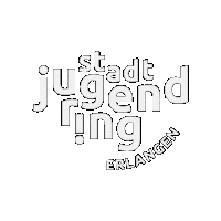 SJR_Erlangen sjrerlangen kinderundjugendgipfel spinninglogosjr sjrer Sticker